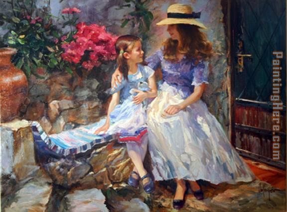 The Sweetest Moment painting - Vladimir Volegov The Sweetest Moment art painting